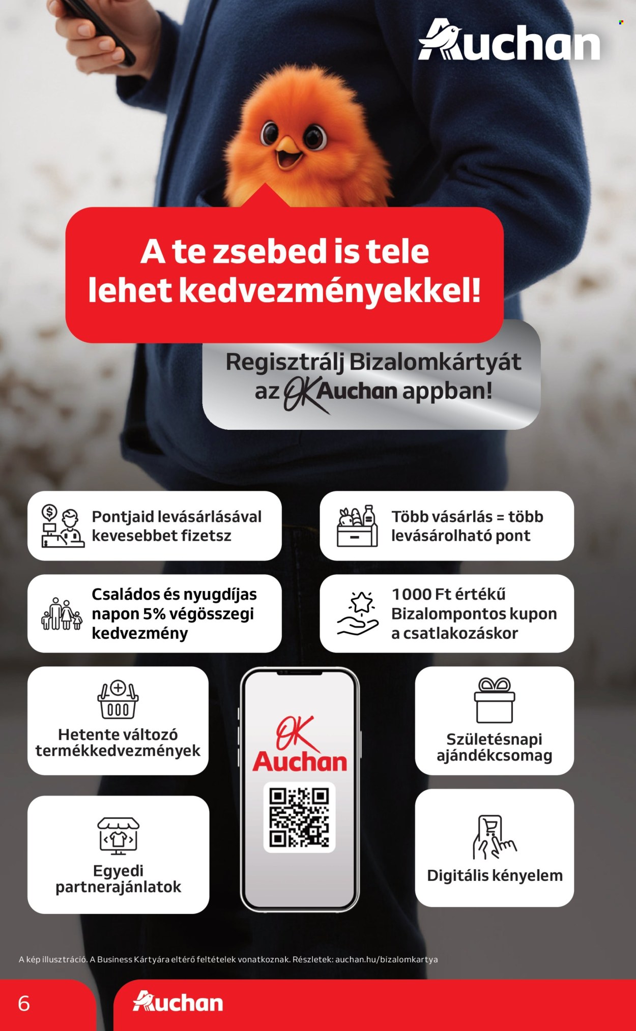 Auchan akciós újságok - 2026.01.22 - 2026.02.04. Oldal 6