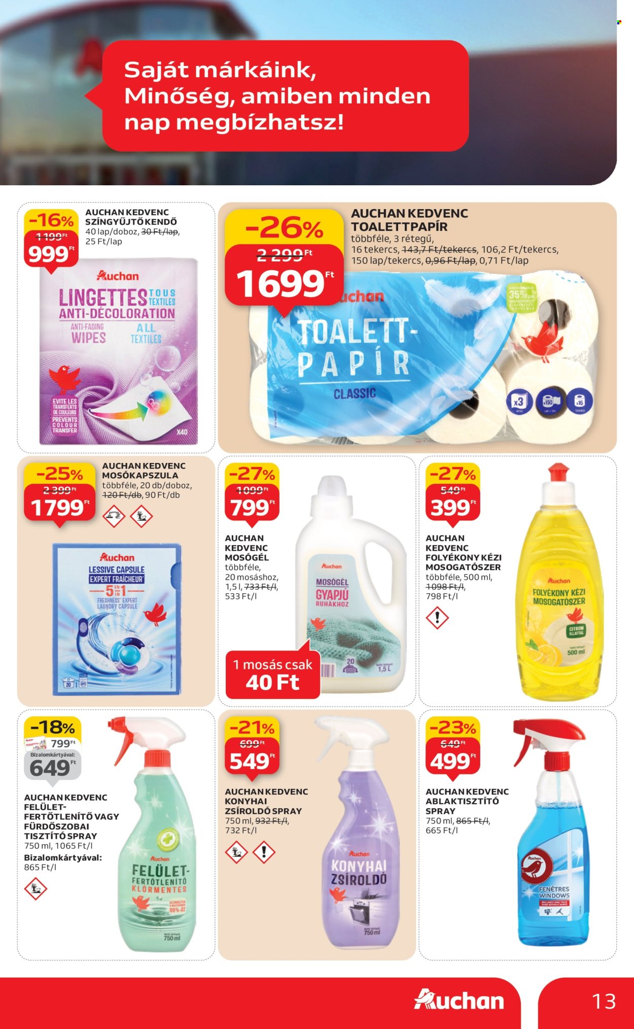 Auchan akciós újságok - 2026.01.22 - 2026.02.04. Oldal 13