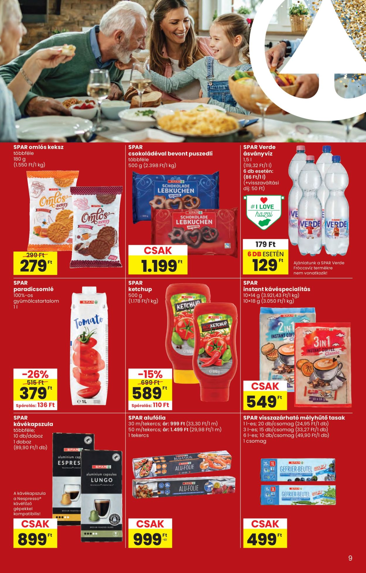 SPAR akciós újságok - 2026.01.22 - 2026.02.11. Oldal 9