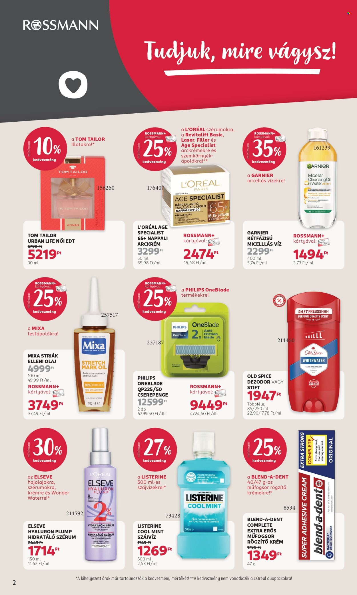 Rossmann akciós újságok - 2026.01.19 - 2026.01.30. Oldal 2