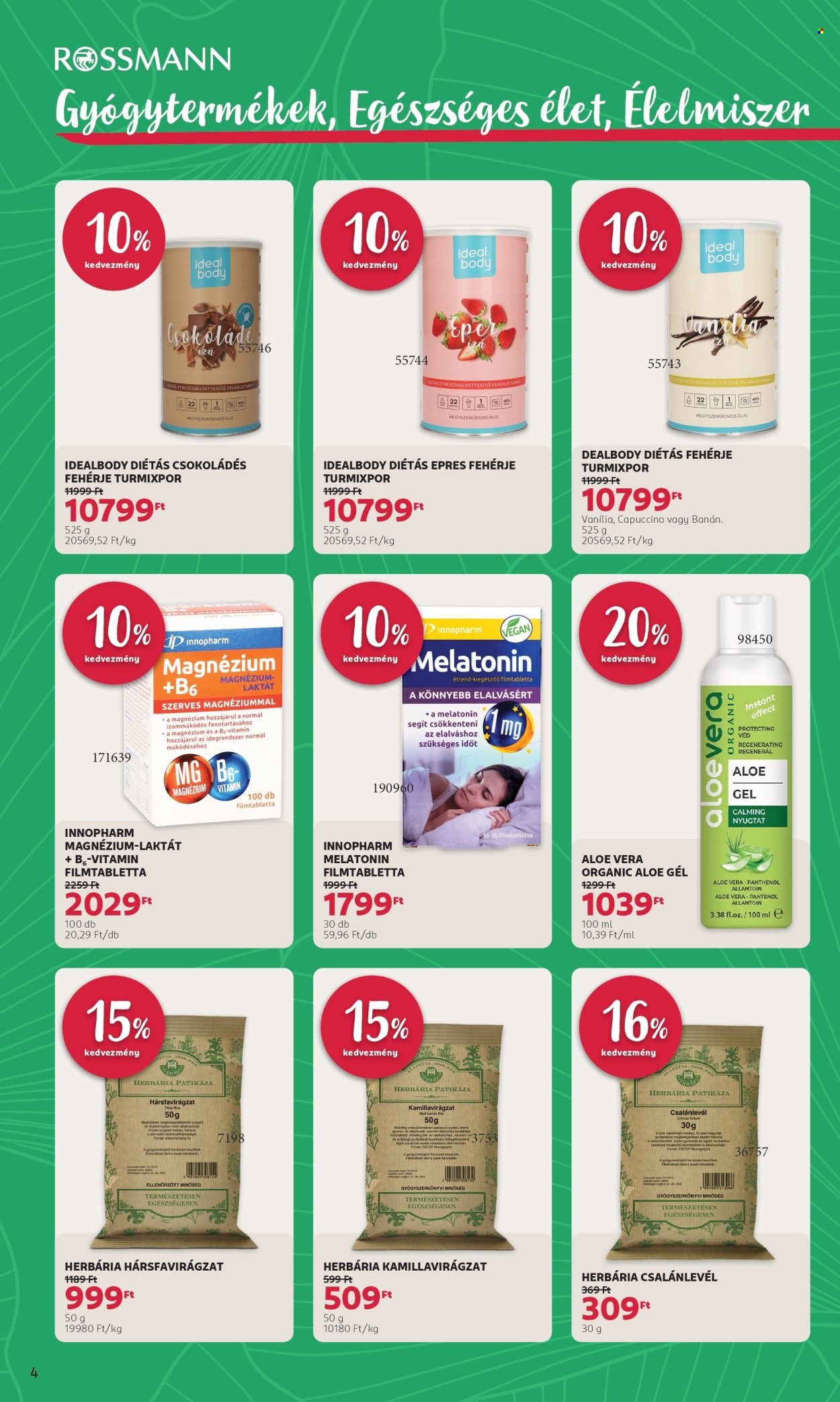 Rossmann akciós újságok - 2026.01.19 - 2026.01.30. Oldal 4