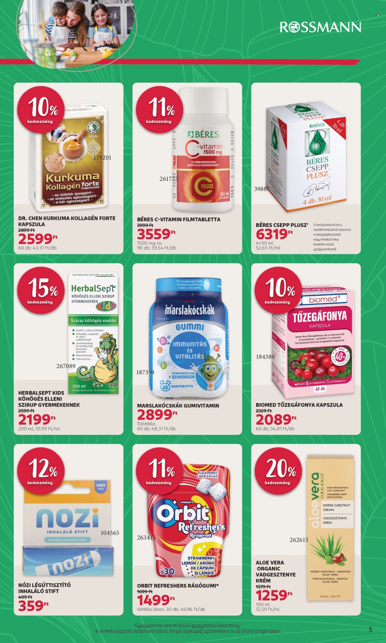 Rossmann akciós újságok - 2026.01.19 - 2026.01.30. Oldal 5