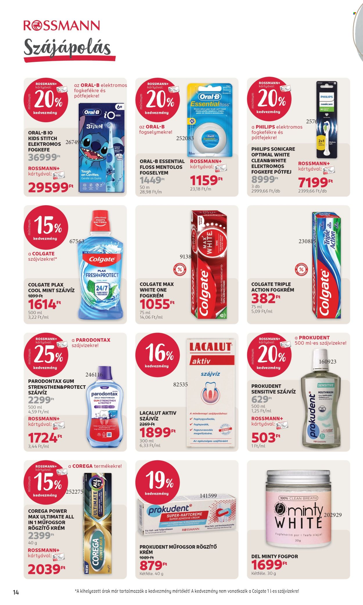 Rossmann akciós újságok - 2026.01.19 - 2026.01.30. Oldal 16