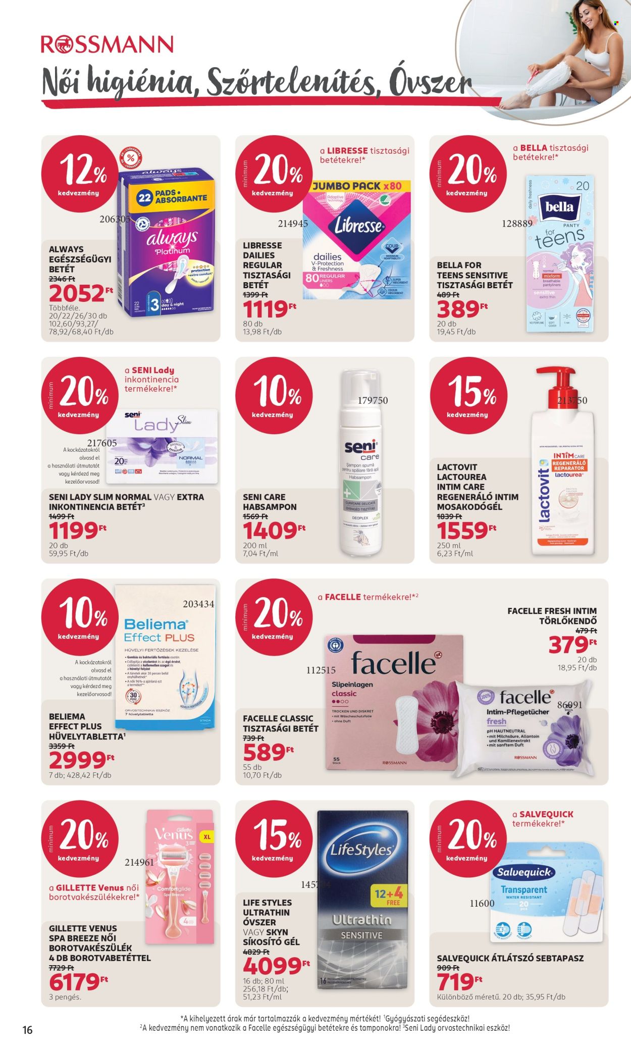 Rossmann akciós újságok - 2026.01.19 - 2026.01.30. Oldal 18