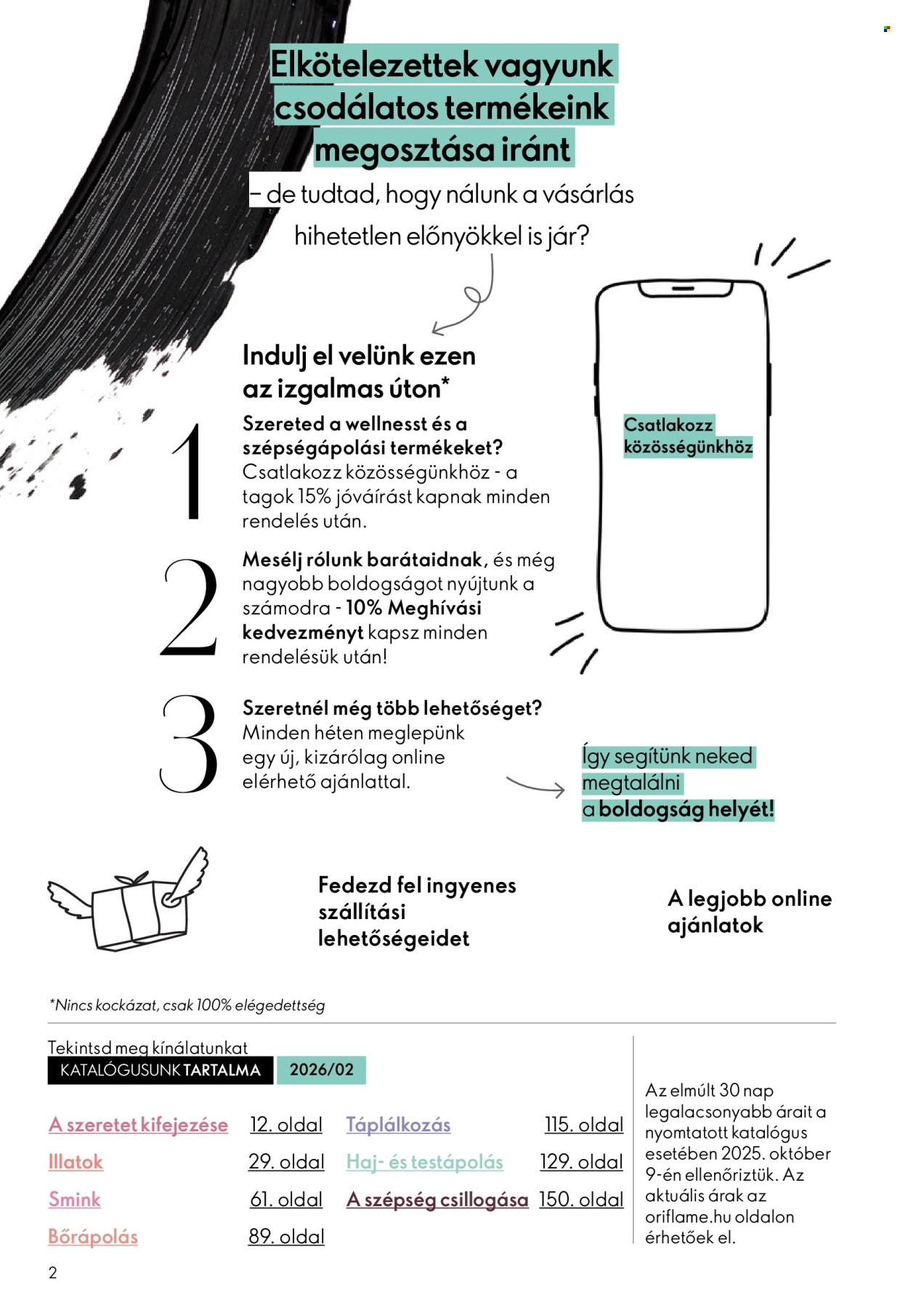 Oriflame akciós újságok - 2026.01.21 - 2026.02.10. Oldal 2
