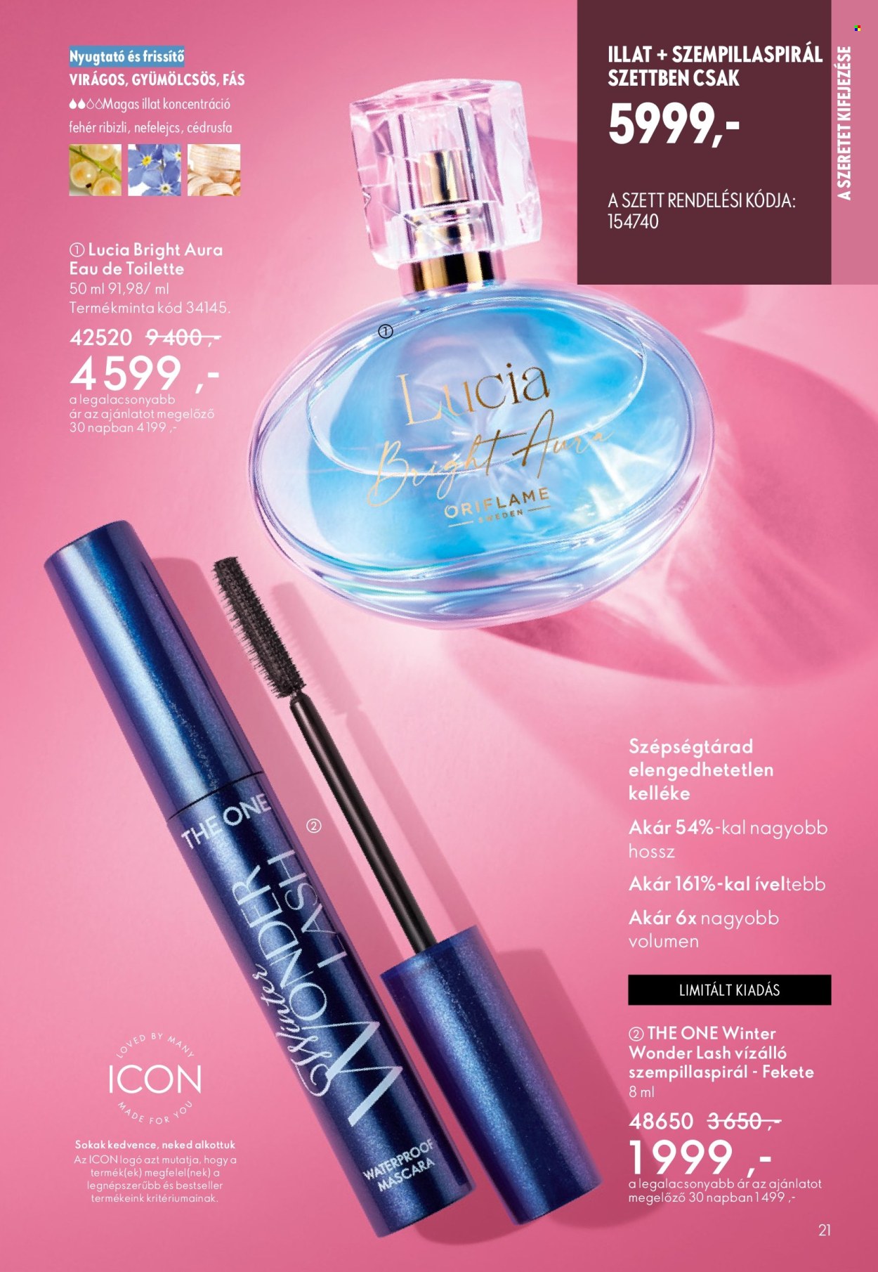 Oriflame akciós újságok - 2026.01.21 - 2026.02.10. Oldal 21