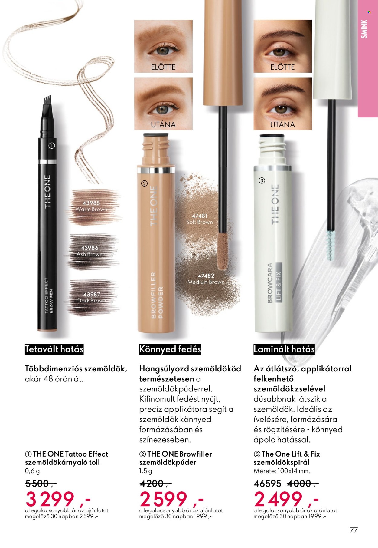 Oriflame akciós újságok - 2026.01.21 - 2026.02.10. Oldal 77
