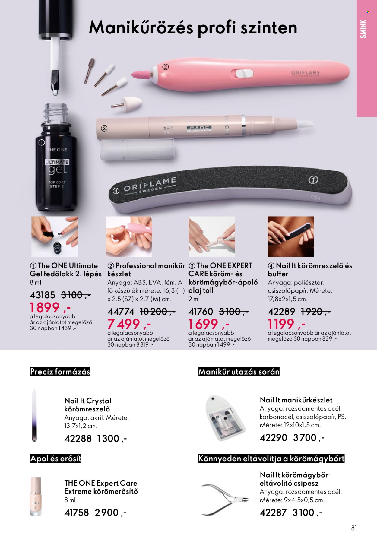 Oriflame akciós újságok - 2026.01.21 - 2026.02.10. Oldal 81