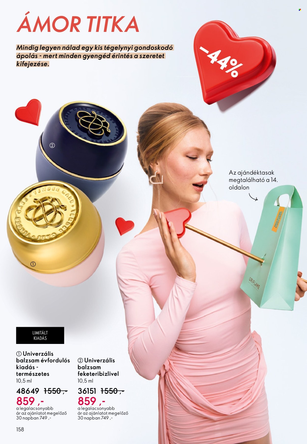Oriflame akciós újságok - 2026.01.21 - 2026.02.10. Oldal 158