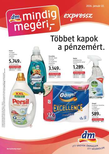 Újság dm drogerie markt - 2026.01.22 - 2026.02.04.