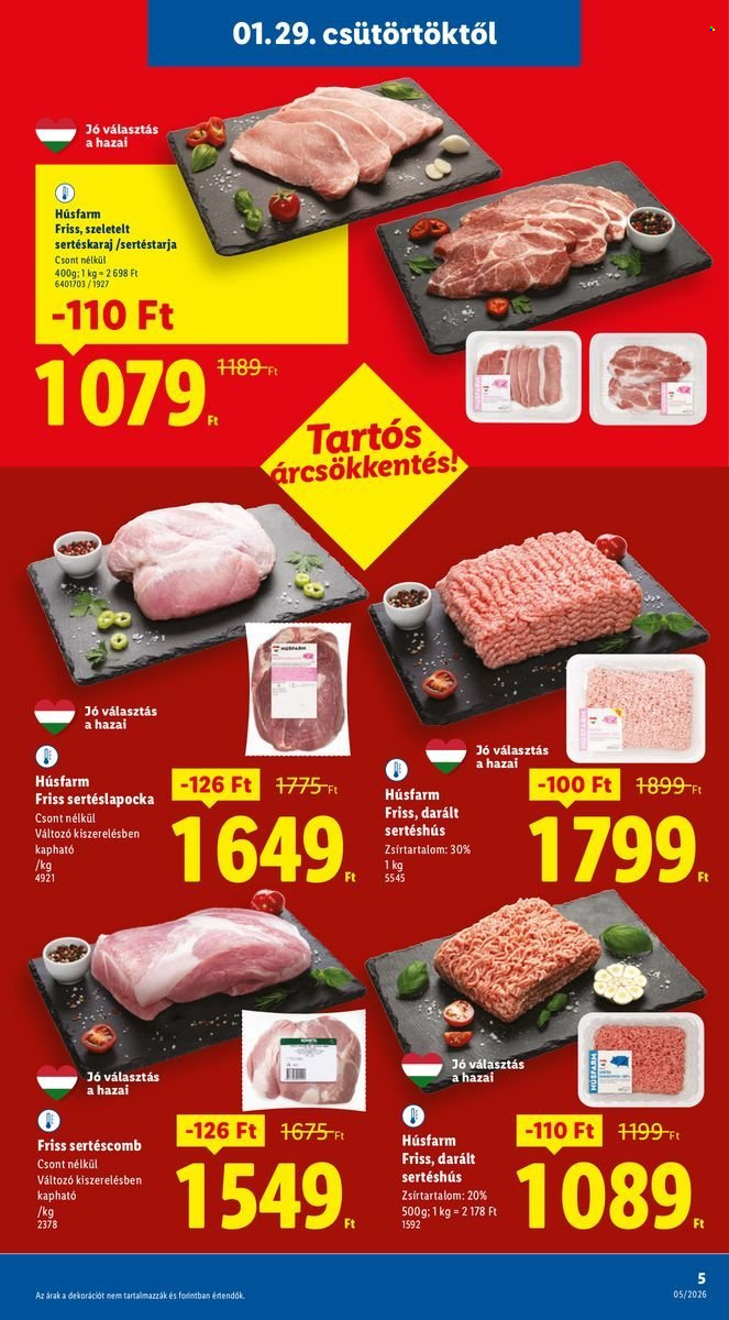 Lidl akciós újságok - 2026.01.29 - 2026.02.04. Oldal 5