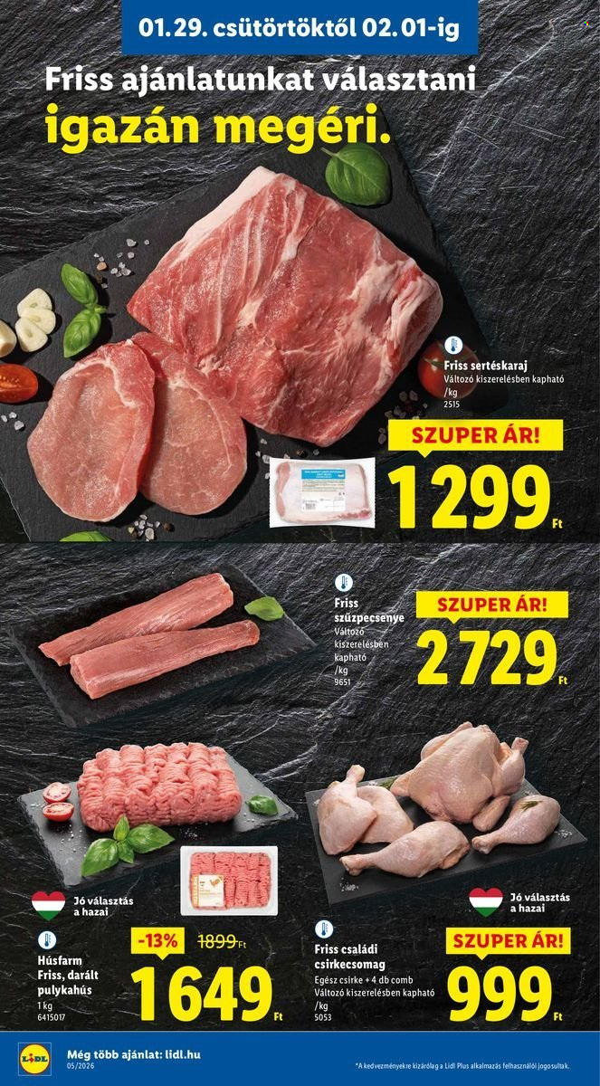 Lidl akciós újságok - 2026.01.29 - 2026.02.04. Oldal 6