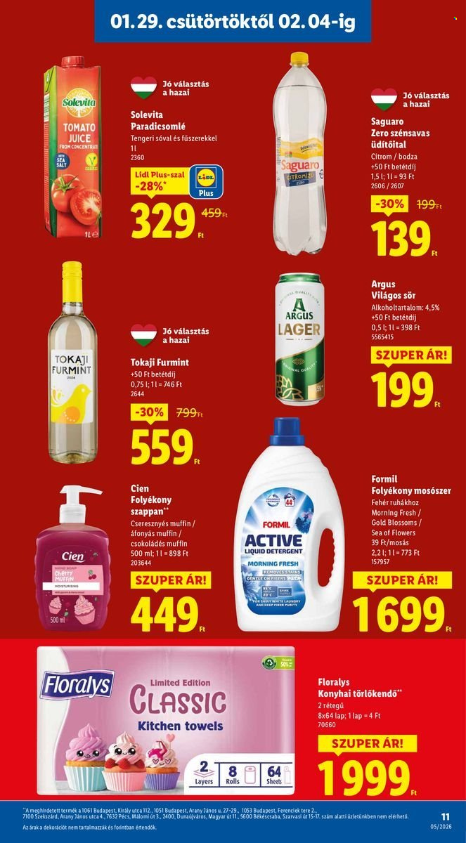Lidl akciós újságok - 2026.01.29 - 2026.02.04. Oldal 11