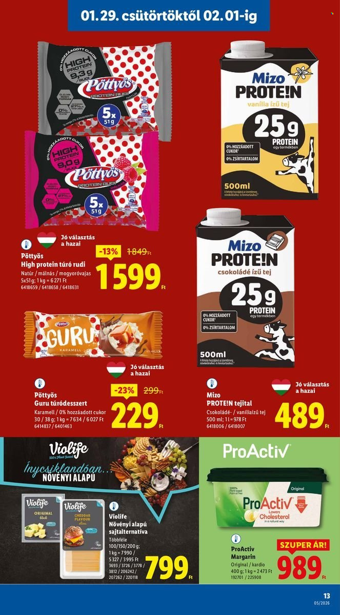 Lidl akciós újságok - 2026.01.29 - 2026.02.04. Oldal 13