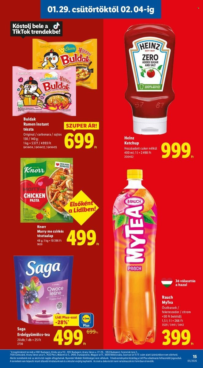 Lidl akciós újságok - 2026.01.29 - 2026.02.04. Oldal 15
