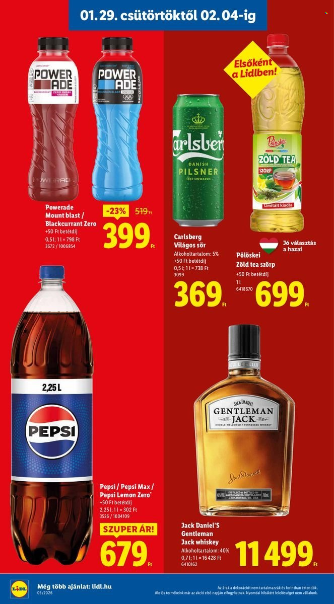 Lidl akciós újságok - 2026.01.29 - 2026.02.04. Oldal 16