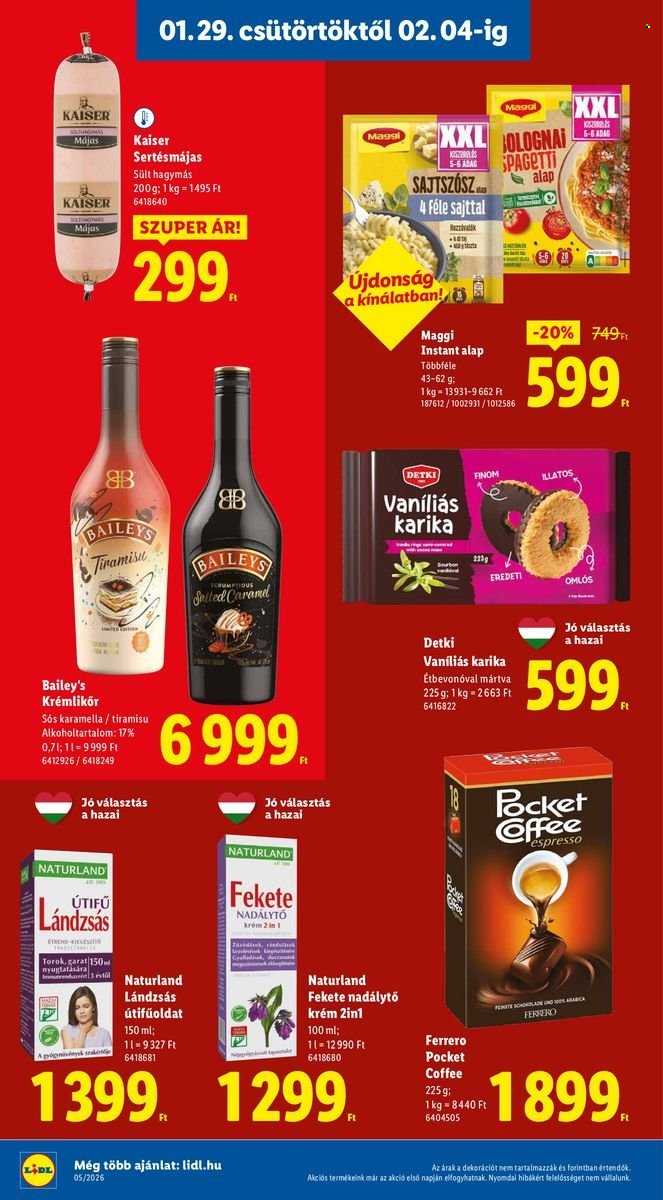Lidl akciós újságok - 2026.01.29 - 2026.02.04. Oldal 18