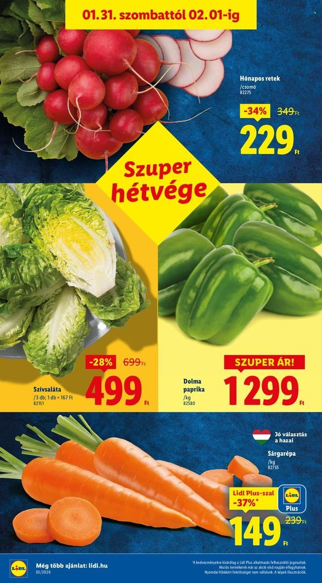 Lidl akciós újságok - 2026.01.29 - 2026.02.04. Oldal 32