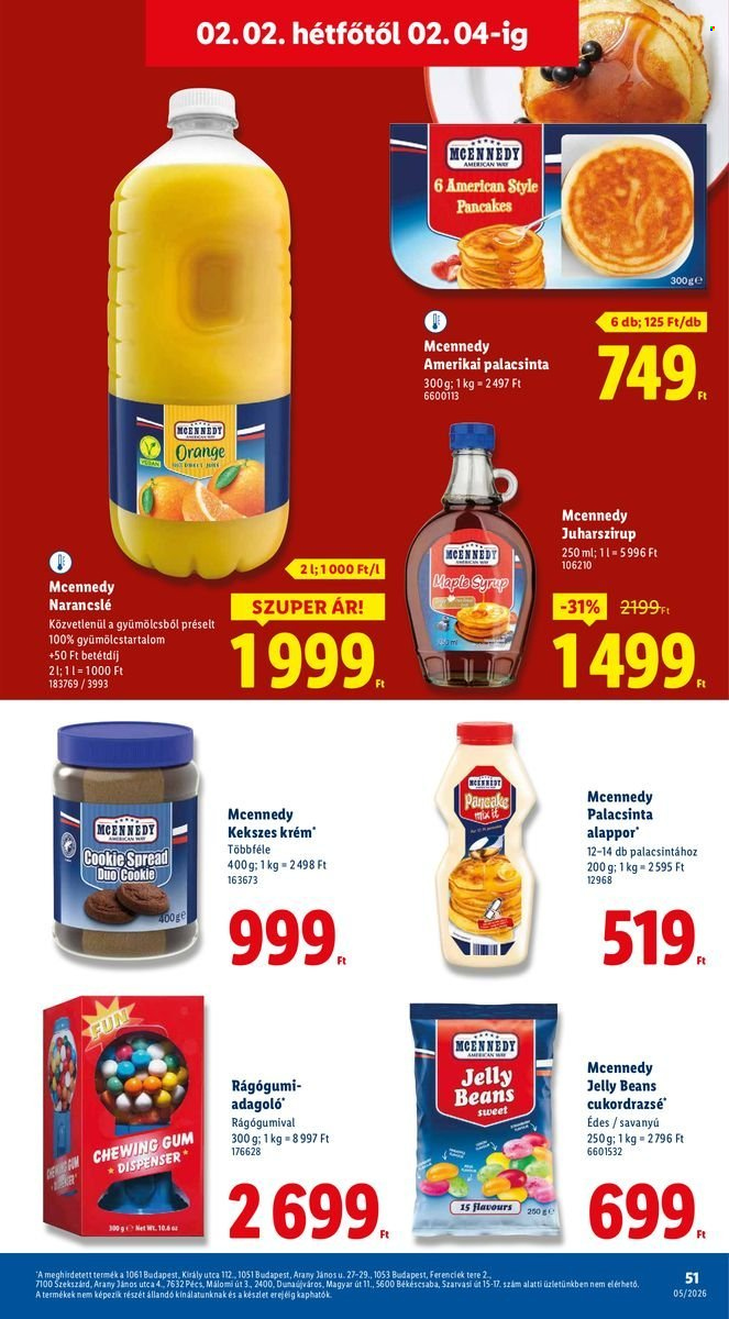 Lidl akciós újságok - 2026.01.29 - 2026.02.04. Oldal 51