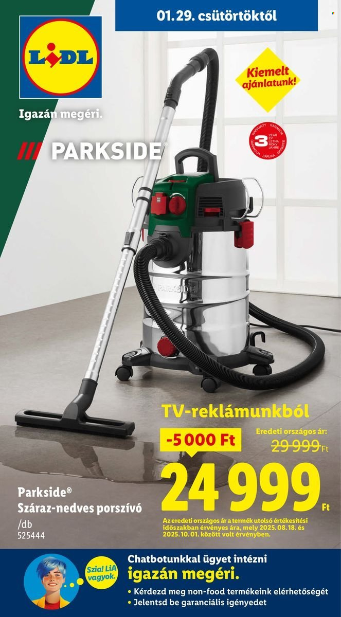 Lidl akciós újságok - 2026.01.29 - 2026.02.04. Oldal 1