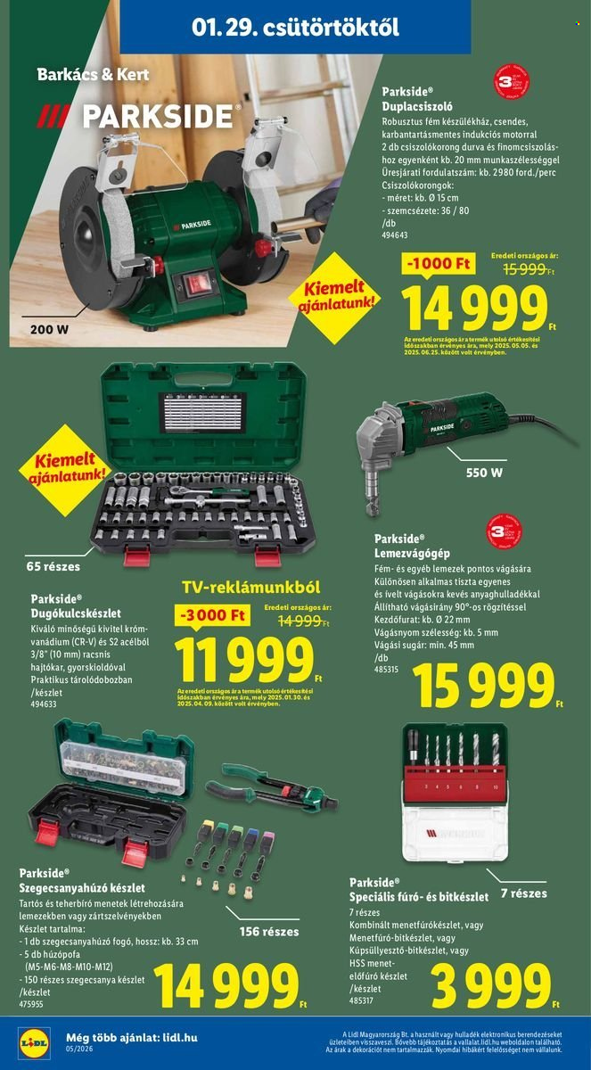 Lidl akciós újságok - 2026.01.29 - 2026.02.04. Oldal 4