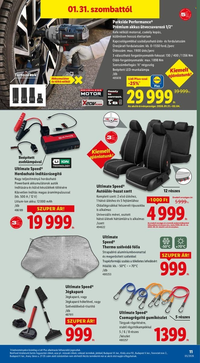 Lidl akciós újságok - 2026.01.29 - 2026.02.04. Oldal 11