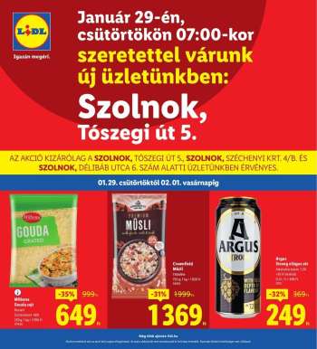 Újság Lidl - 2026.01.29 - 2026.02.01.