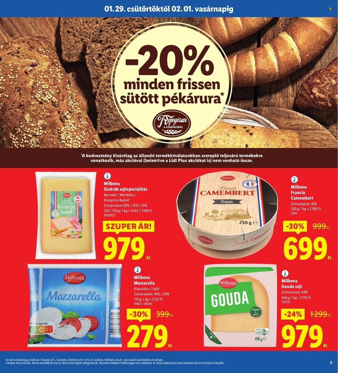 Lidl akciós újságok - 2026.01.29 - 2026.02.01. Oldal 3