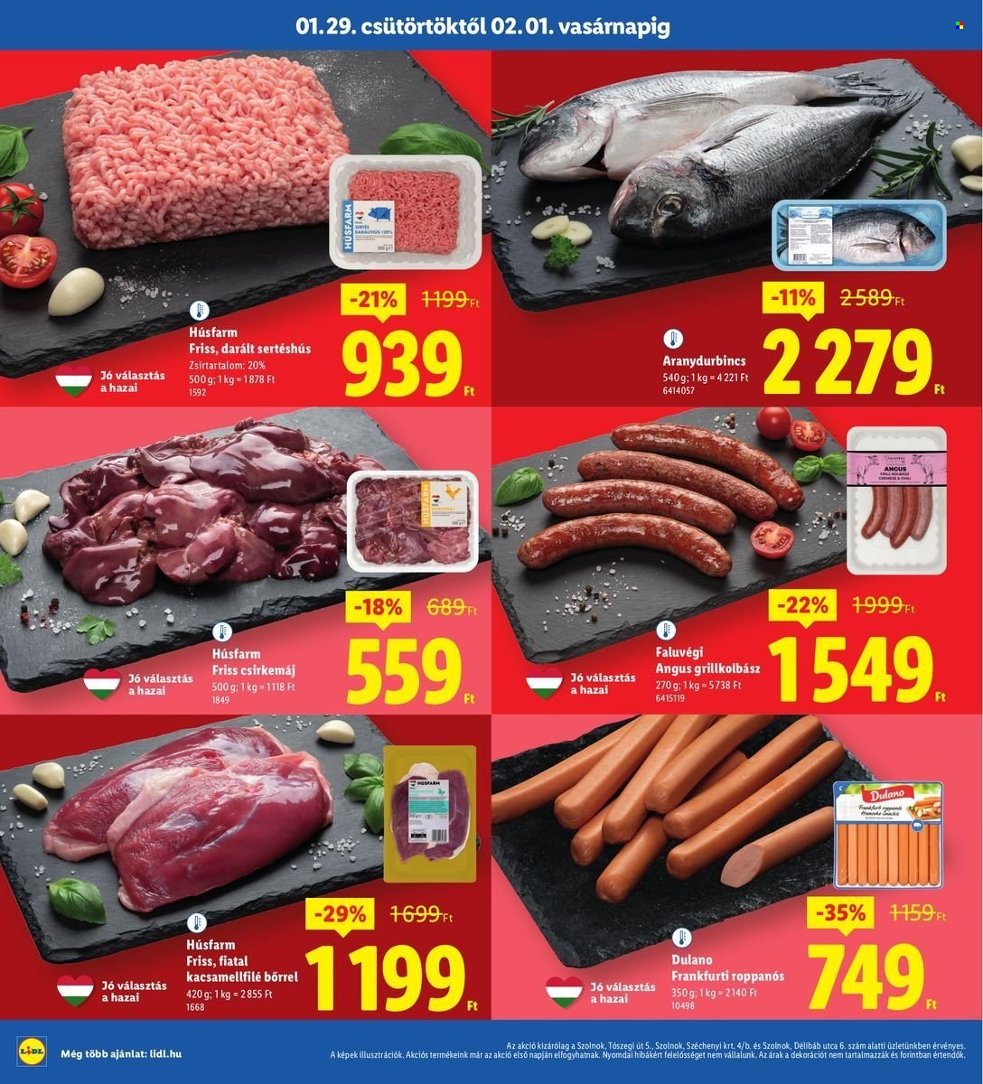 Lidl akciós újságok - 2026.01.29 - 2026.02.01. Oldal 4