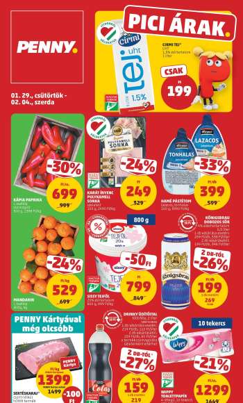 Újság Penny Market - 2026.01.29 - 2026.02.04.