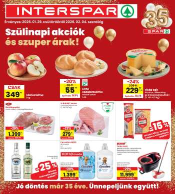 Újság INTERSPAR - 2026.01.29 - 2026.02.04.