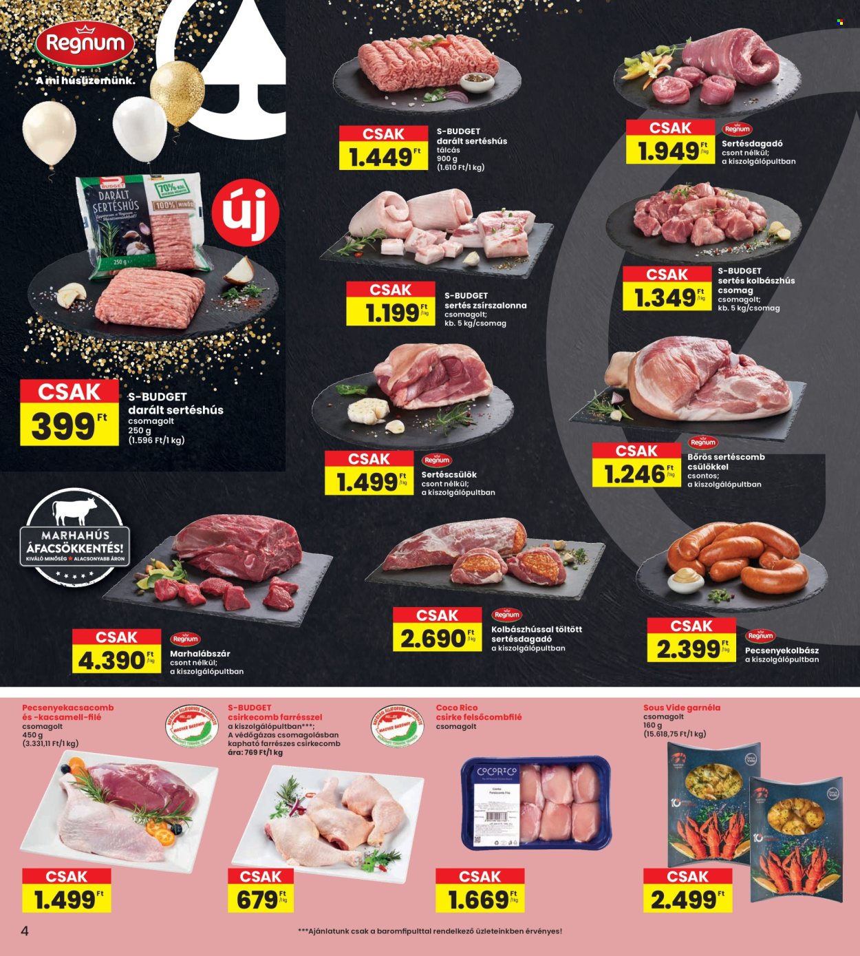 INTERSPAR akciós újságok - 2026.01.29 - 2026.02.04. Oldal 4