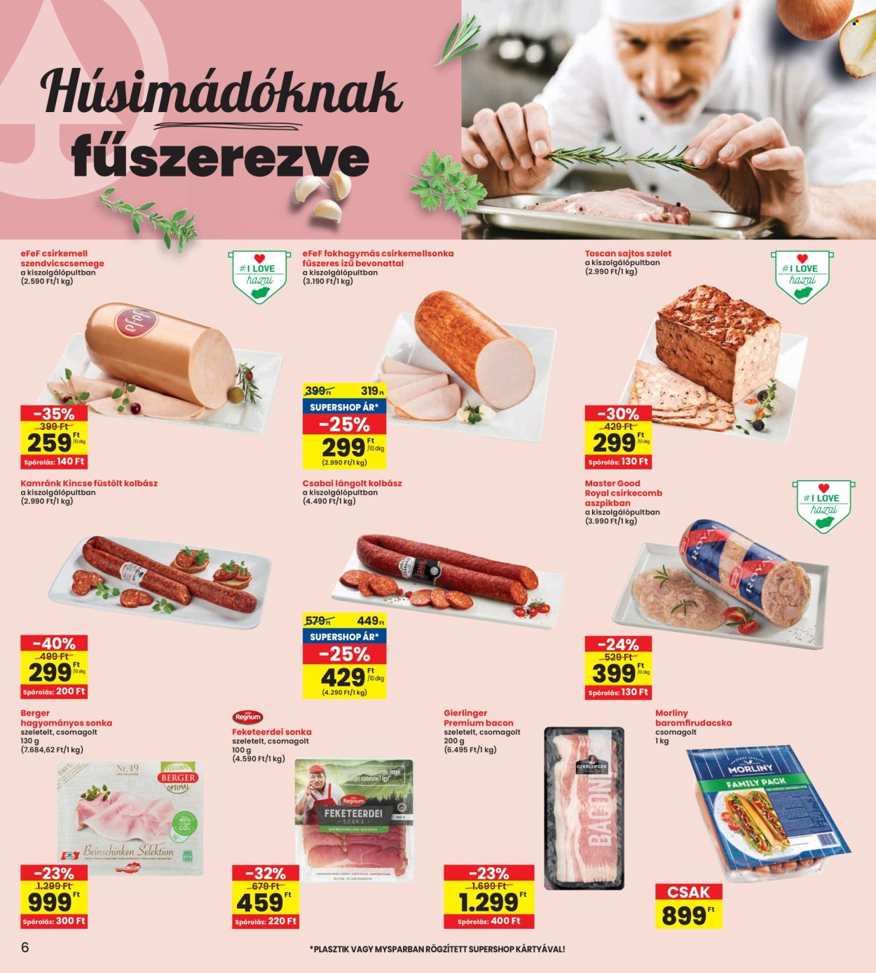 INTERSPAR akciós újságok - 2026.01.29 - 2026.02.04. Oldal 6