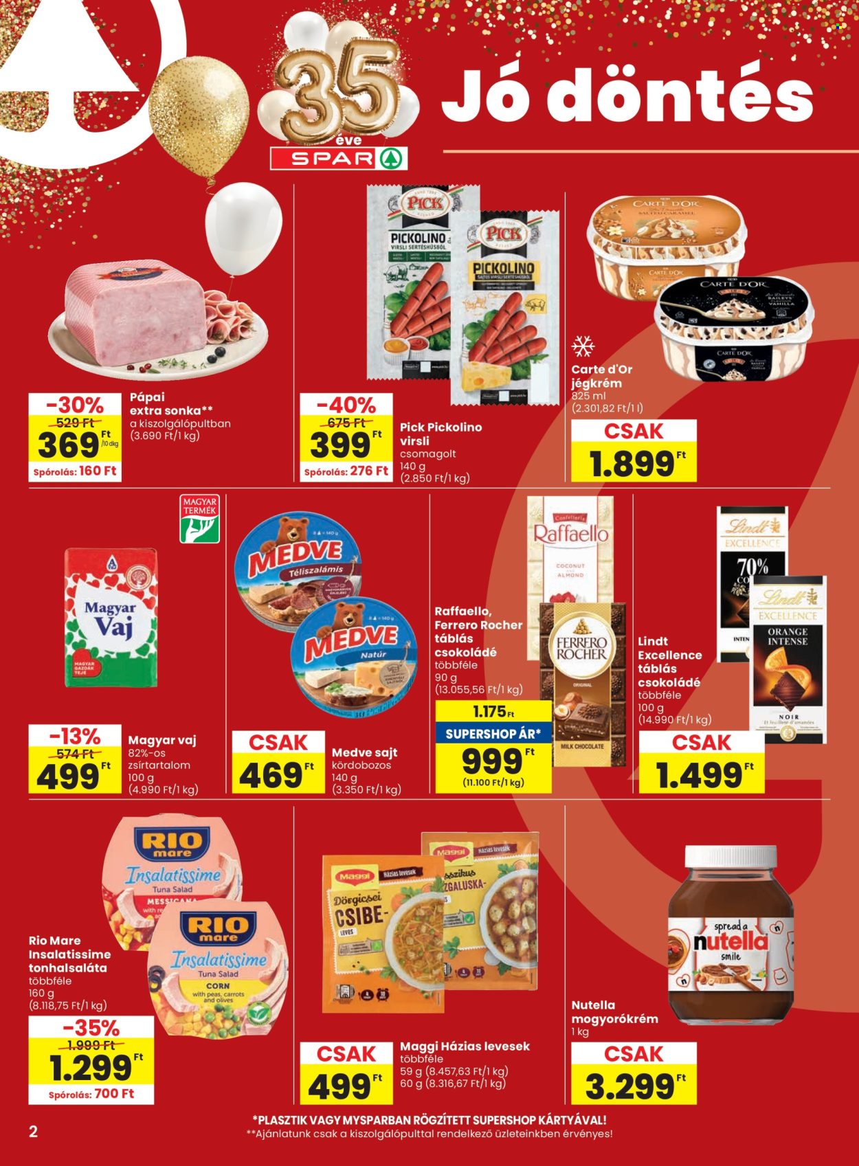 SPAR akciós újságok - 2026.01.29 - 2026.02.04. Oldal 2