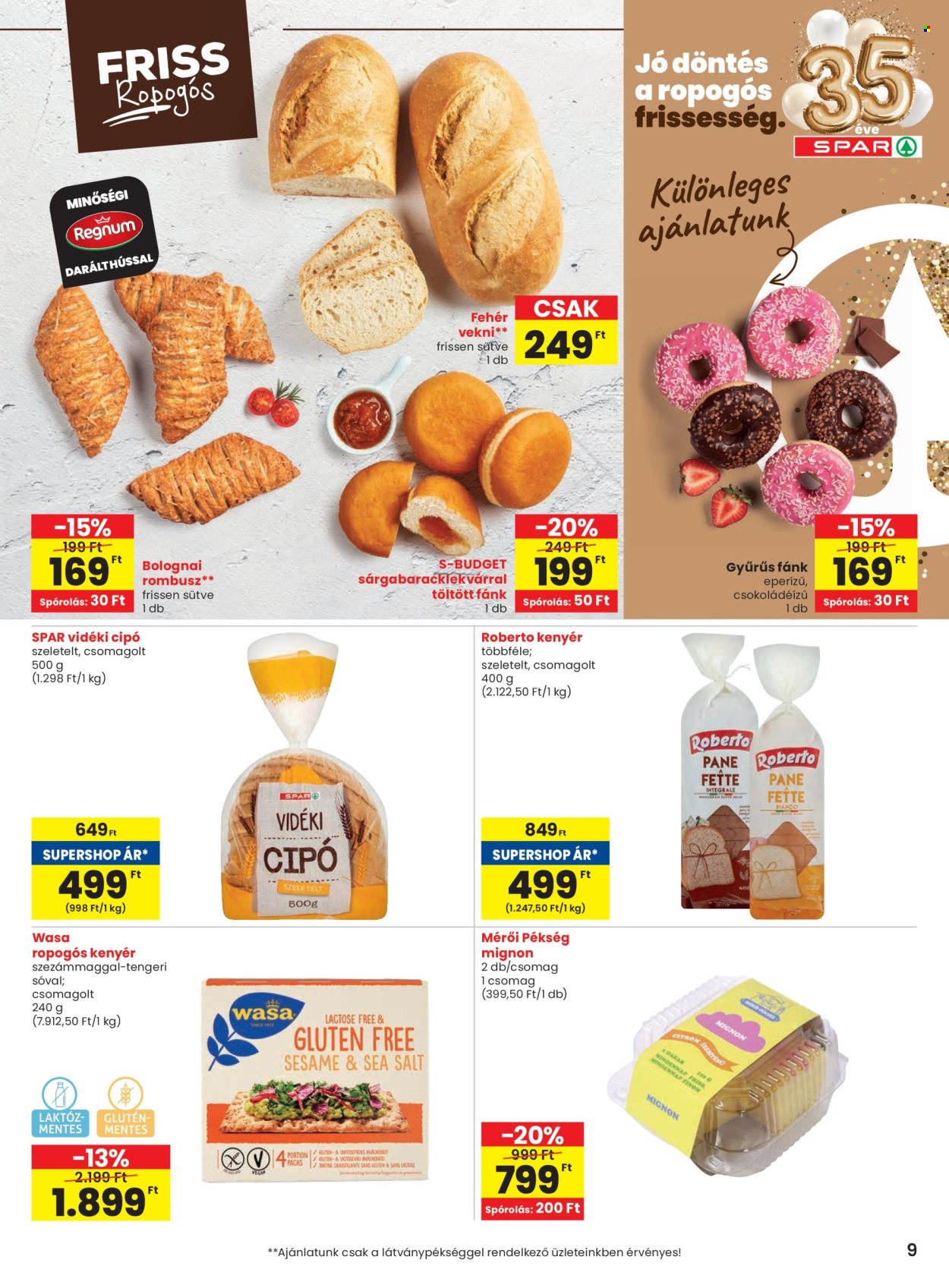 SPAR akciós újságok - 2026.01.29 - 2026.02.04. Oldal 9