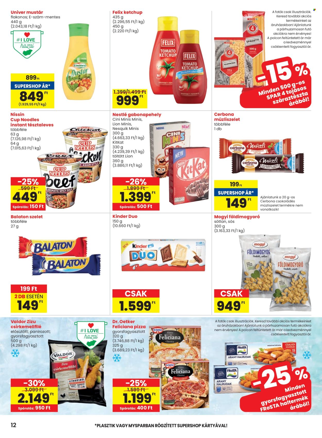 SPAR akciós újságok - 2026.01.29 - 2026.02.04. Oldal 12