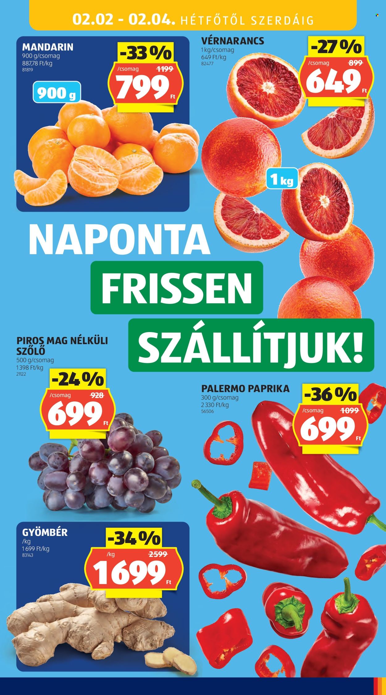 Aldi akciós újságok - 2026.01.29 - 2026.02.04. Oldal 25