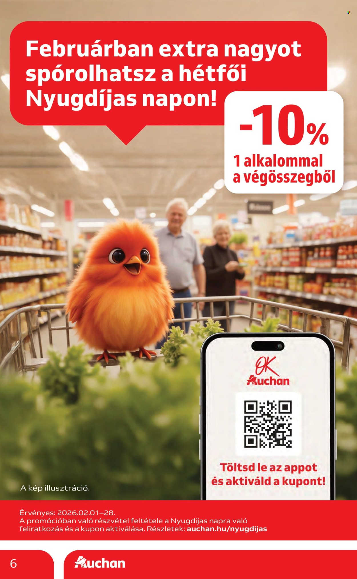 Auchan akciós újságok - 2026.01.29 - 2026.02.04. Oldal 6