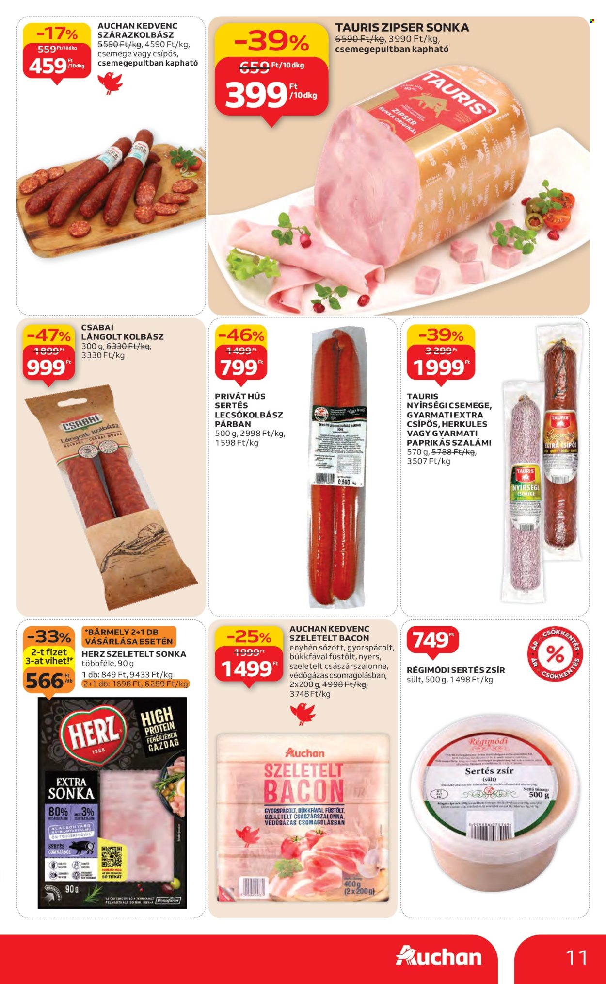 Auchan akciós újságok - 2026.01.29 - 2026.02.04. Oldal 11