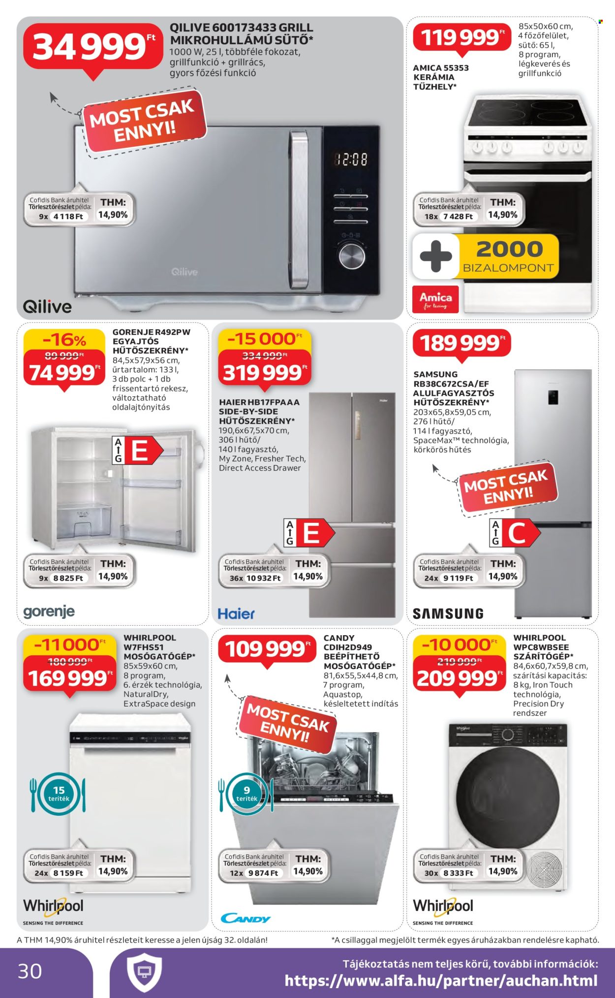 Auchan akciós újságok - 2026.01.29 - 2026.02.04. Oldal 30
