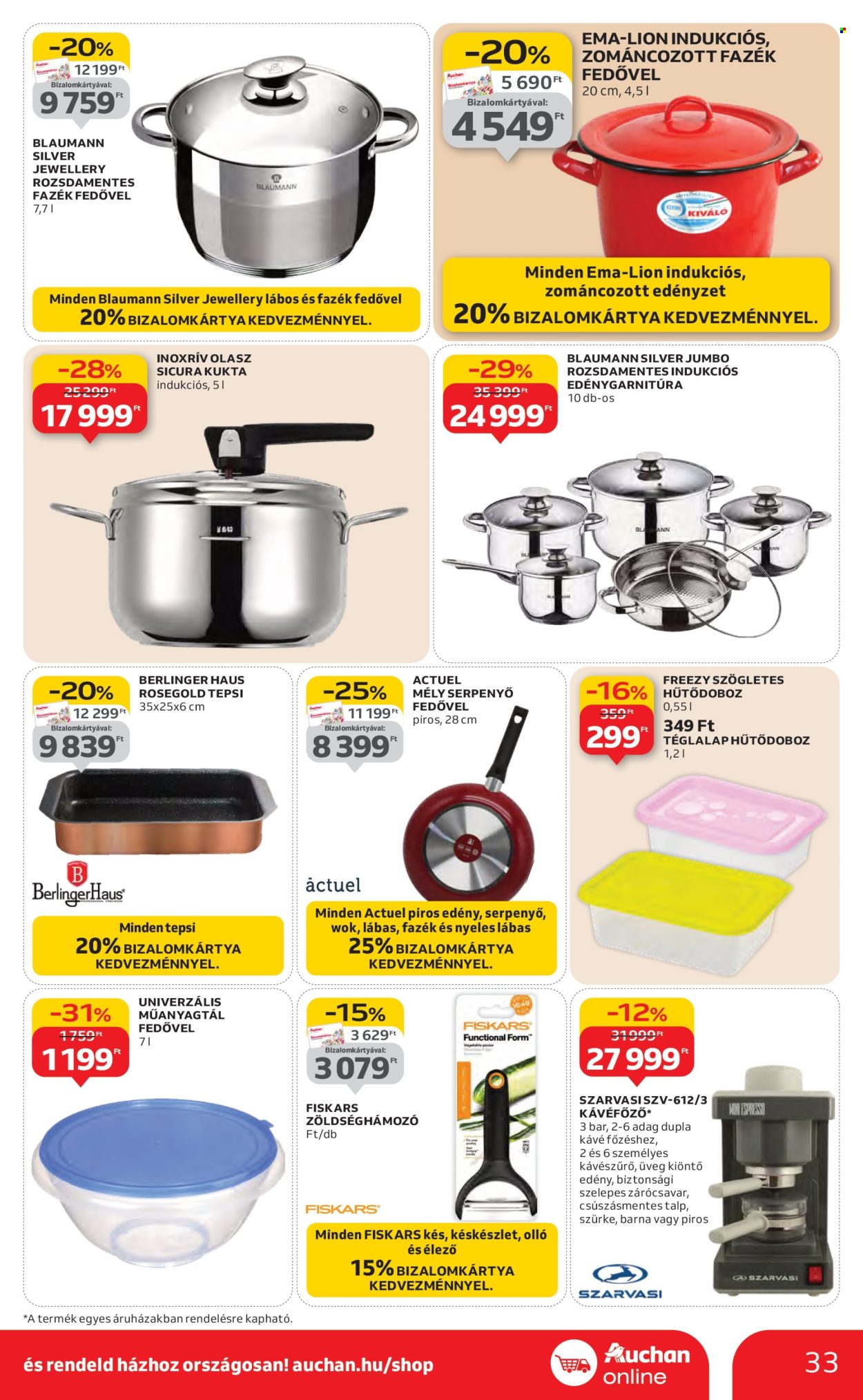 Auchan akciós újságok - 2026.01.29 - 2026.02.04. Oldal 33