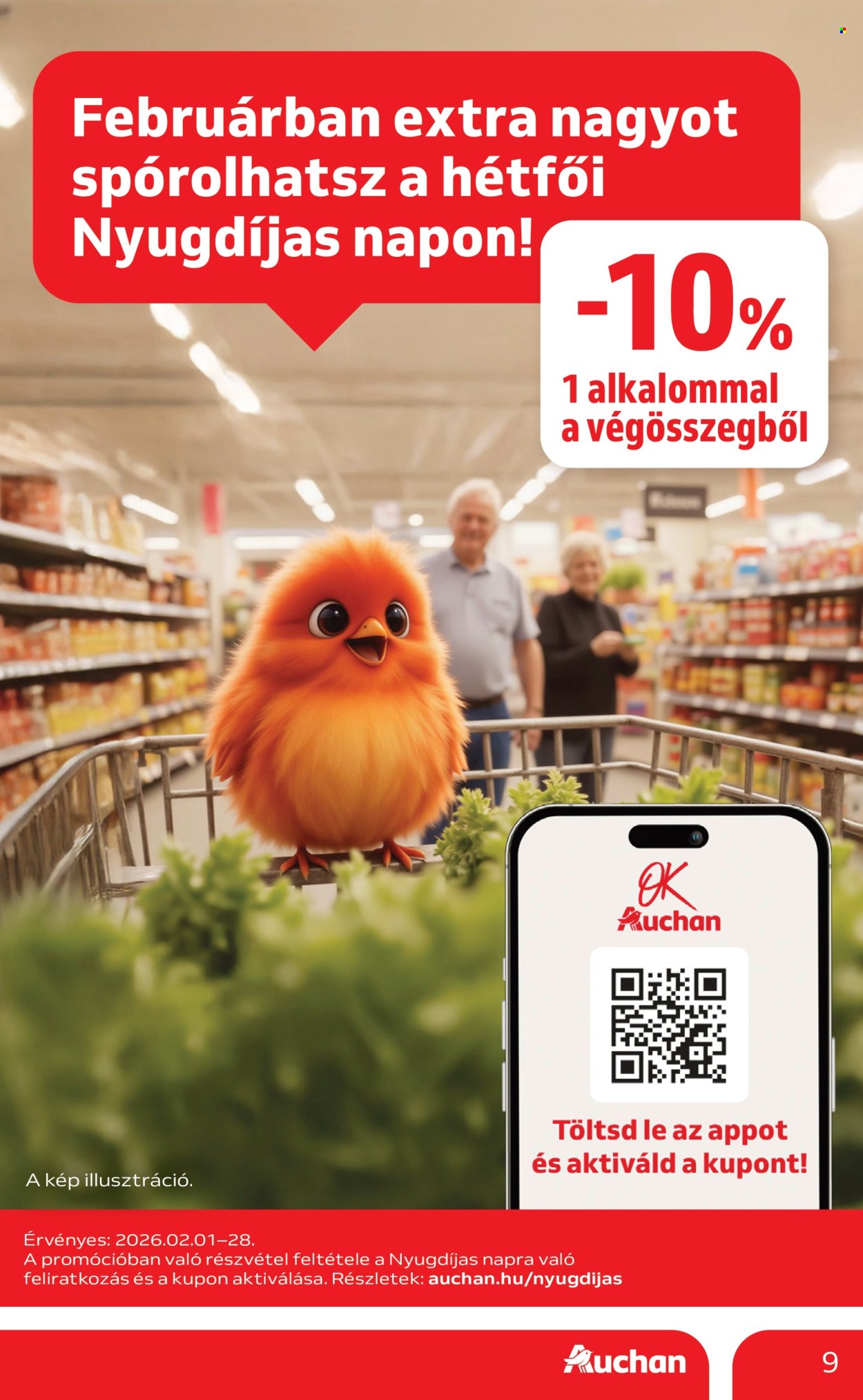 Auchan akciós újságok - 2026.01.29 - 2026.02.11. Oldal 9
