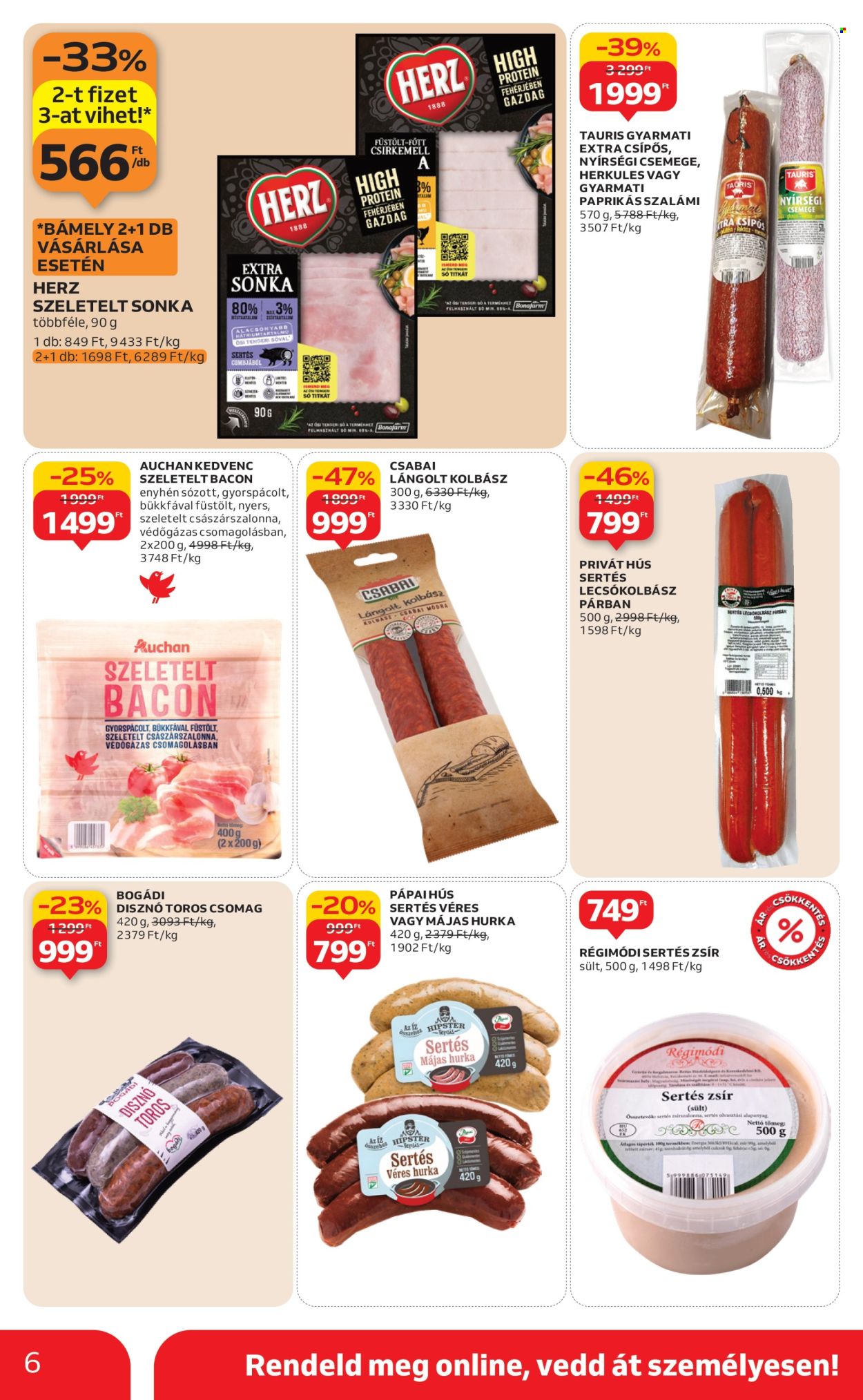 Auchan akciós újságok - 2026.01.29 - 2026.02.04. Oldal 6