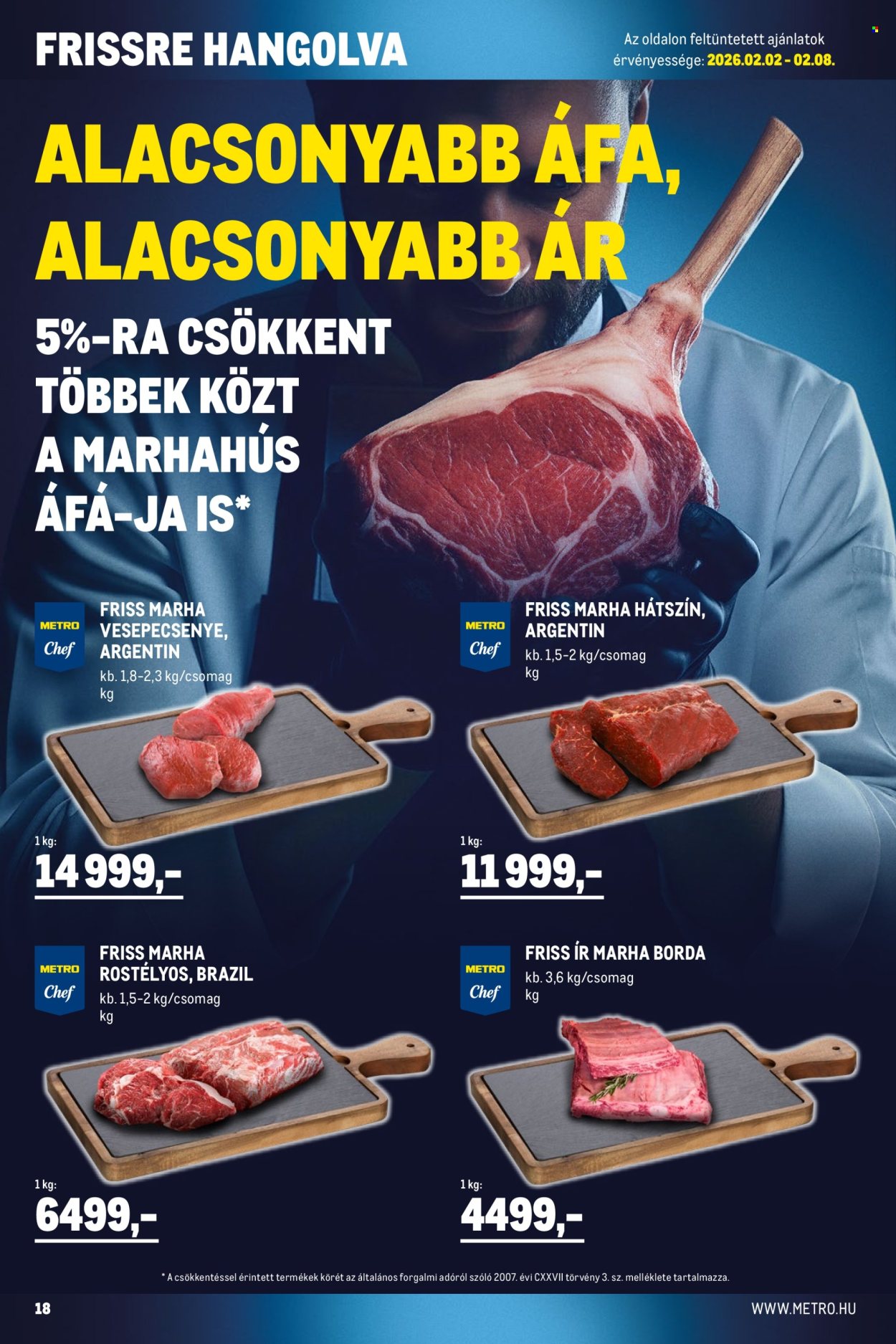 Metro akciós újságok - 2026.02.01 - 2026.02.28. Oldal 18
