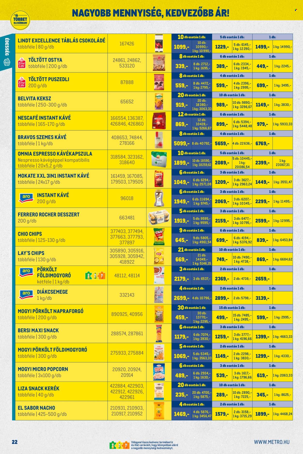 Metro akciós újságok - 2026.02.01 - 2026.02.28. Oldal 22