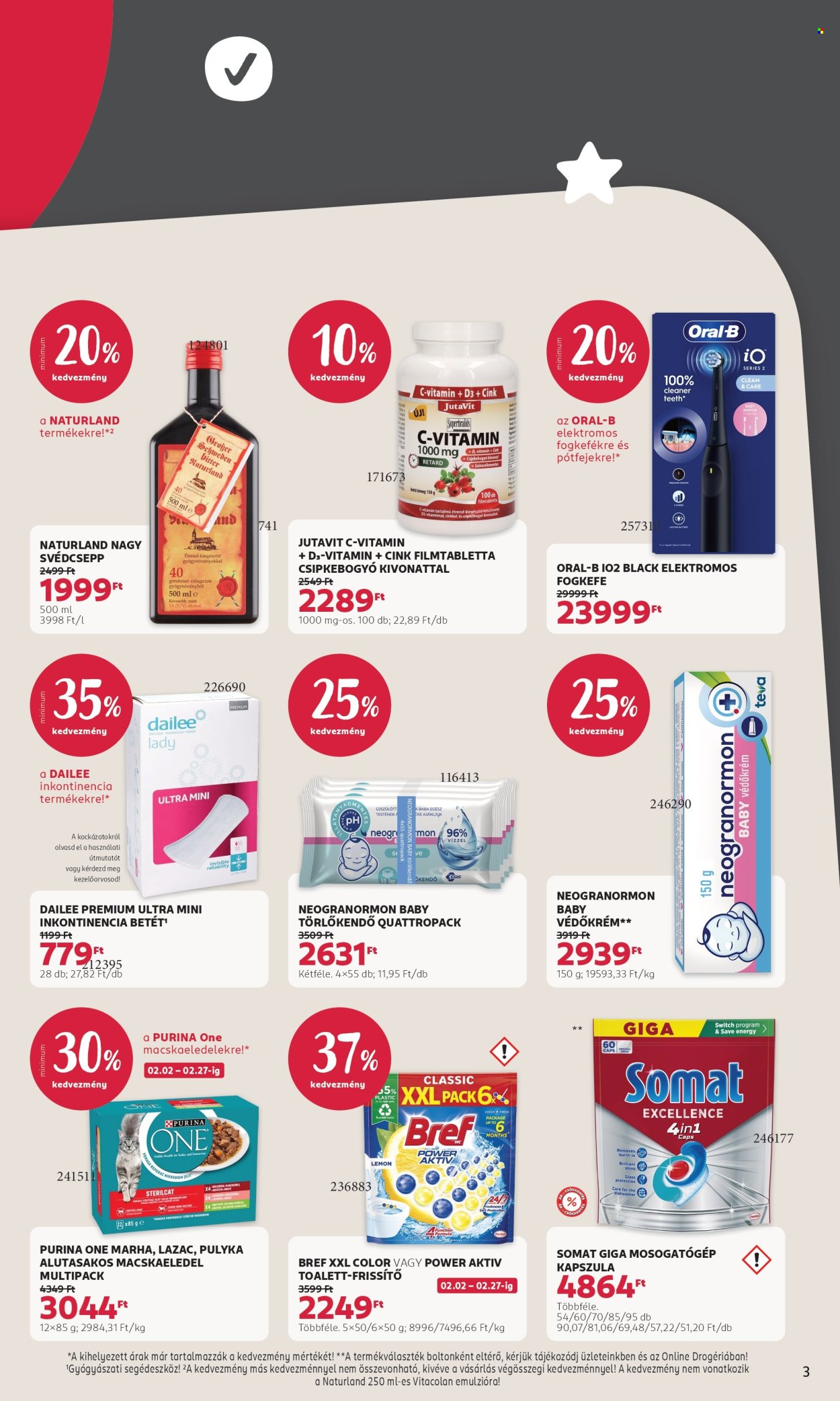 Rossmann akciós újságok - 2026.02.02 - 2026.02.13. Oldal 3