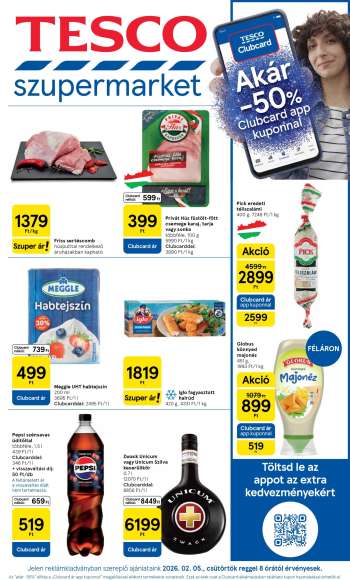 Újság TESCO - 2026.02.05 - 2026.02.11.