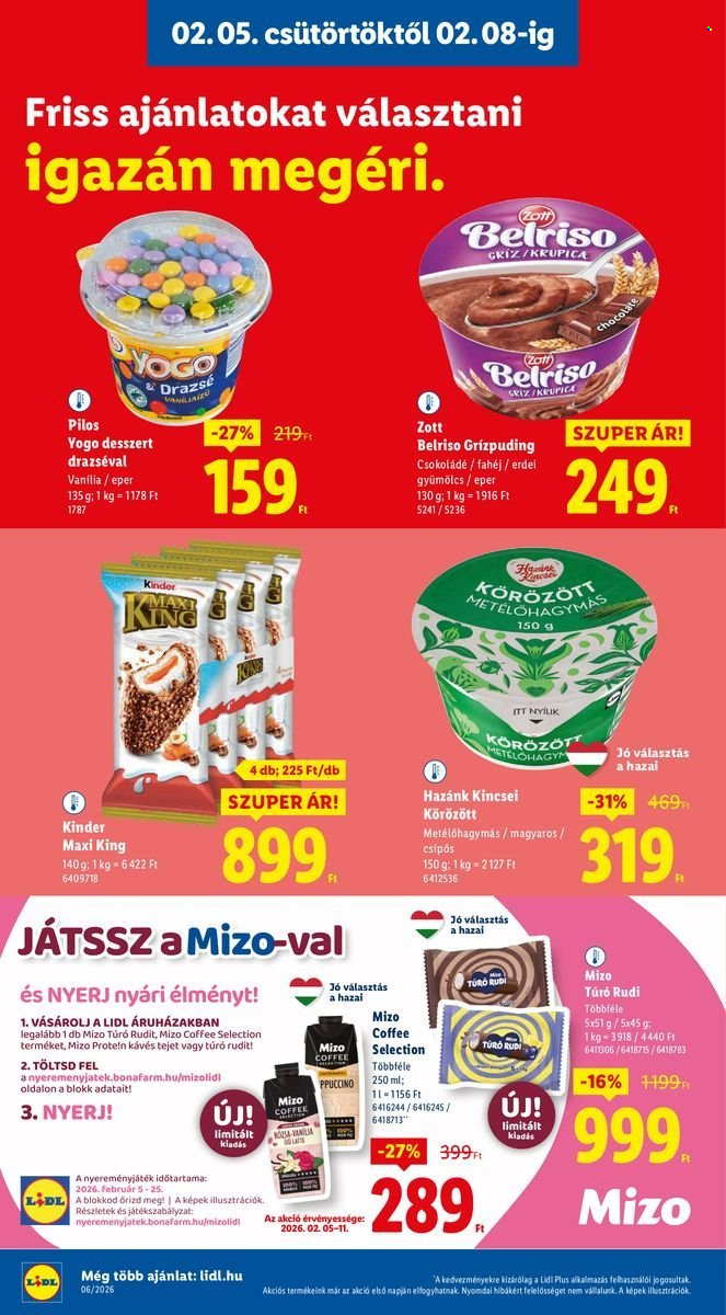 Lidl akciós újságok - 2026.02.05 - 2026.02.11. Oldal 8