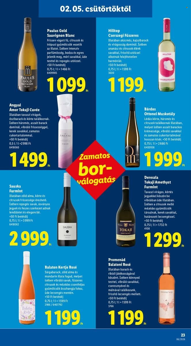 Lidl akciós újságok - 2026.02.05 - 2026.02.11. Oldal 23