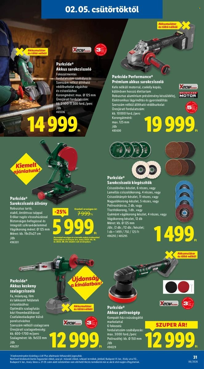 Lidl akciós újságok - 2026.02.05 - 2026.02.11. Oldal 31